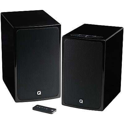 Q Acoustics BT3 Bluetooth Stereo Speakers Black Gloss
